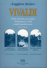 Antonio Vivaldi Notenblätter Konzert a-Moll op.3,6 RV356
