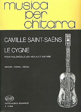 Camille Saint-Saens Notenblätter Le cygne für Violoncello und