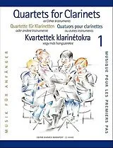  Notenblätter Klarinettenquartette für Anfänger Band 1
