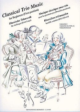  Notenblätter Klassische Triomusik für Anfänger