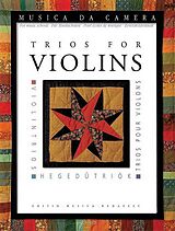  Notenblätter Trios for violins