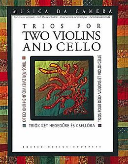  Notenblätter Trios für 2 Violinen und Violoncello