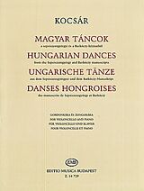 Miklos Kocsar Notenblätter Ungarische Tänze für Violoncello