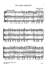 Kakonyi Arpad Notenblätter Psalm 151 für Frauenenchor