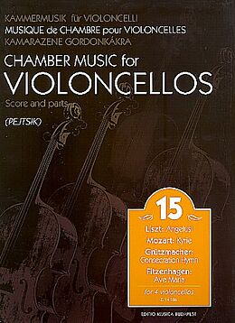  Notenblätter Kammermusik für Violoncelli Band 15