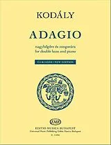Zoltan Kodaly Notenblätter Adagio