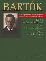 Béla Bartók Notenblätter Duos
