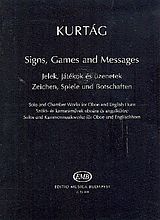 György Kurtág Notenblätter Signs, Games and Messages