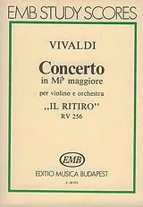 Antonio Vivaldi Notenblätter KONZERT ES-DUR RV256 FUER VIOLINE