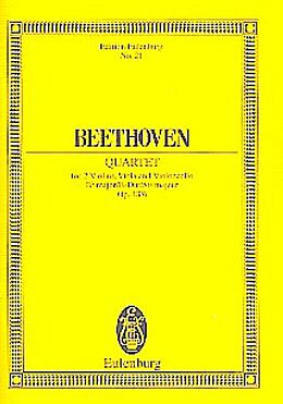 Ludwig van Beethoven Notenblätter Streichquartett B-Dur op.18,6