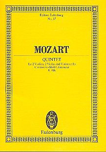 Wolfgang Amadeus Mozart Notenblätter Quintett c-Moll KV406 für 2 Violinen