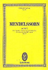 Felix Mendelssohn-Bartholdy Notenblätter Oktett Es-Dur op.20 für 4 Violinen