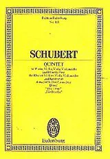 Franz Schubert Notenblätter Quintett A-Dur D667 für Violine, Viola