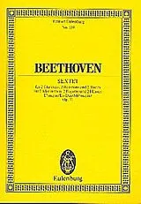 Ludwig van Beethoven Notenblätter Sextett Es-Dur op.71