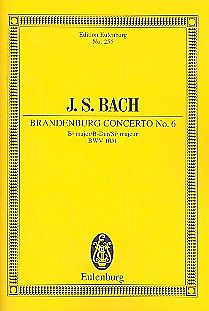 Johann Sebastian Bach Notenblätter Brandenburgisches Konzert Nr.6