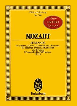 Wolfgang Amadeus Mozart Notenblätter SERENADE NO. 11 E FLAT MAJOR FOR