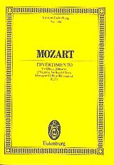 Wolfgang Amadeus Mozart Notenblätter Divertimento D-Dur Nr.11 KV251