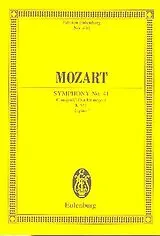 Wolfgang Amadeus Mozart Notenblätter Sinfonie C-Dur Nr.41 KV551