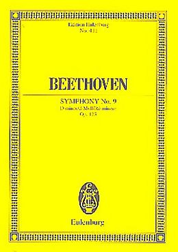 Ludwig van Beethoven Notenblätter Sinfonie d-Moll Nr.9 op.125 für Orchester
