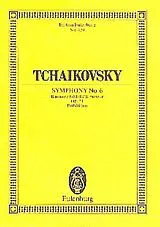 Peter Iljitsch Tschaikowsky Notenblätter Sinfonie h-Moll Nr.6 op.74