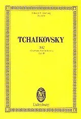 Peter Iljitsch Tschaikowsky Notenblätter Ouvertüre 1812 op.49