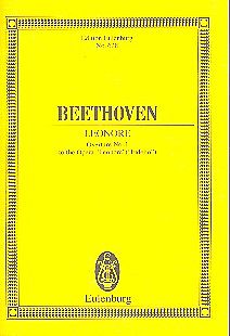 Ludwig van Beethoven Notenblätter Leonoren-Ouvertüre Nr.1 op.138
