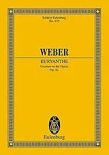 Carl Maria von Weber Notenblätter Euryanthe Overture