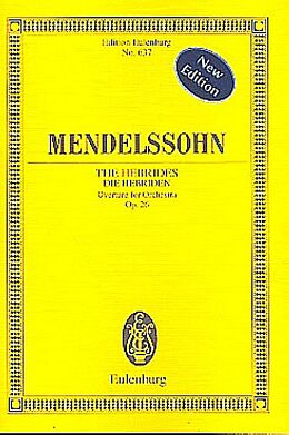 Felix Mendelssohn-Bartholdy Notenblätter Die Hebriden op.26 für Orchester