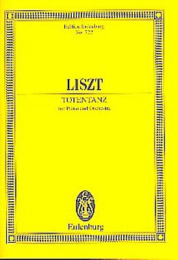 Franz Liszt Notenblätter Totentanz für Klavier und