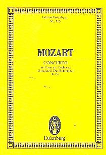 Wolfgang Amadeus Mozart Notenblätter Konzert G-Dur KV453 für