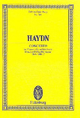 Franz Joseph Haydn Notenblätter Konzert D-Dur op.101 für