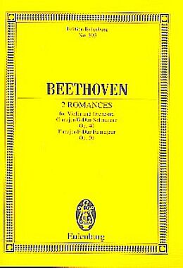 Ludwig van Beethoven Notenblätter Romanzen G-Dur op.40 und F-Dur op.50