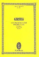 Edvard Hagerup Grieg Notenblätter Aus Holbergs Zeit op.40