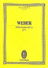 Carl Maria von Weber Notenblätter Der Freischütz