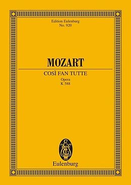 Wolfgang Amadeus Mozart Notenblätter Cosi fan tutte KV588