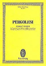 Giovanni Battista Pergolesi Notenblätter Stabat mater für Sopran
