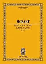 Wolfgang Amadeus Mozart Notenblätter Exsultate, jubilate motet