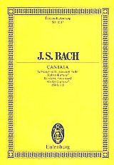 Johann Sebastian Bach Notenblätter Schweigt stille plaudert nicht