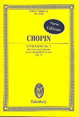 Frédéric Chopin Notenblätter Konzert e-Moll Nr.1 op.11