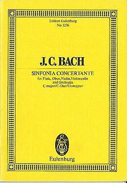 Johann Christian Bach Notenblätter Sinfonia Concertante C-Dur
