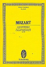 Wolfgang Amadeus Mozart Notenblätter Concertone C-Dur KV190