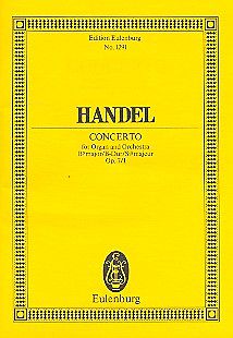 Georg Friedrich Händel Notenblätter Konzert B-Dur op.7,1