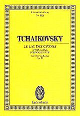 Peter Iljitsch Tschaikowsky Notenblätter Schwanensee op.20