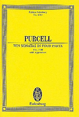 Loseblatt 10 Sonatas in Four Parts von 