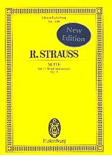 Richard Strauss Notenblätter Suite B-Dur op.4 für 13 Bläser