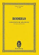 Joaquin Rodrigo Notenblätter Concierto de Aranjuez