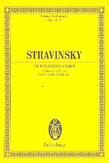 Igor Strawinsky Notenblätter Konzert in Es für Kammerorchester