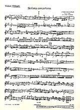 Johann Christian Bach Notenblätter Sinfonia concertante A-Dur