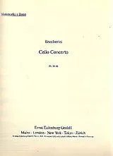 Luigi Boccherini Notenblätter Konzert B-Dur