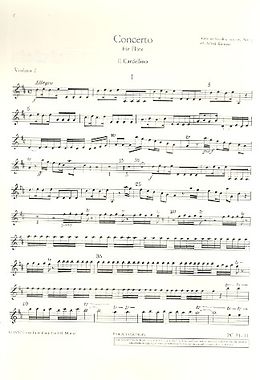 Antonio Vivaldi Notenblätter Konzert D-Dur op.10,3 RV428 (PV155)